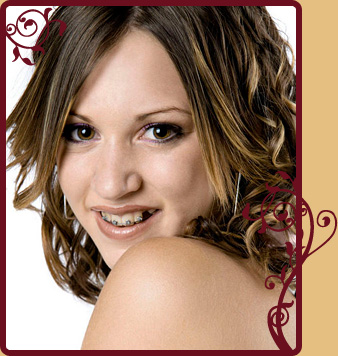 photo of teen girl with braces